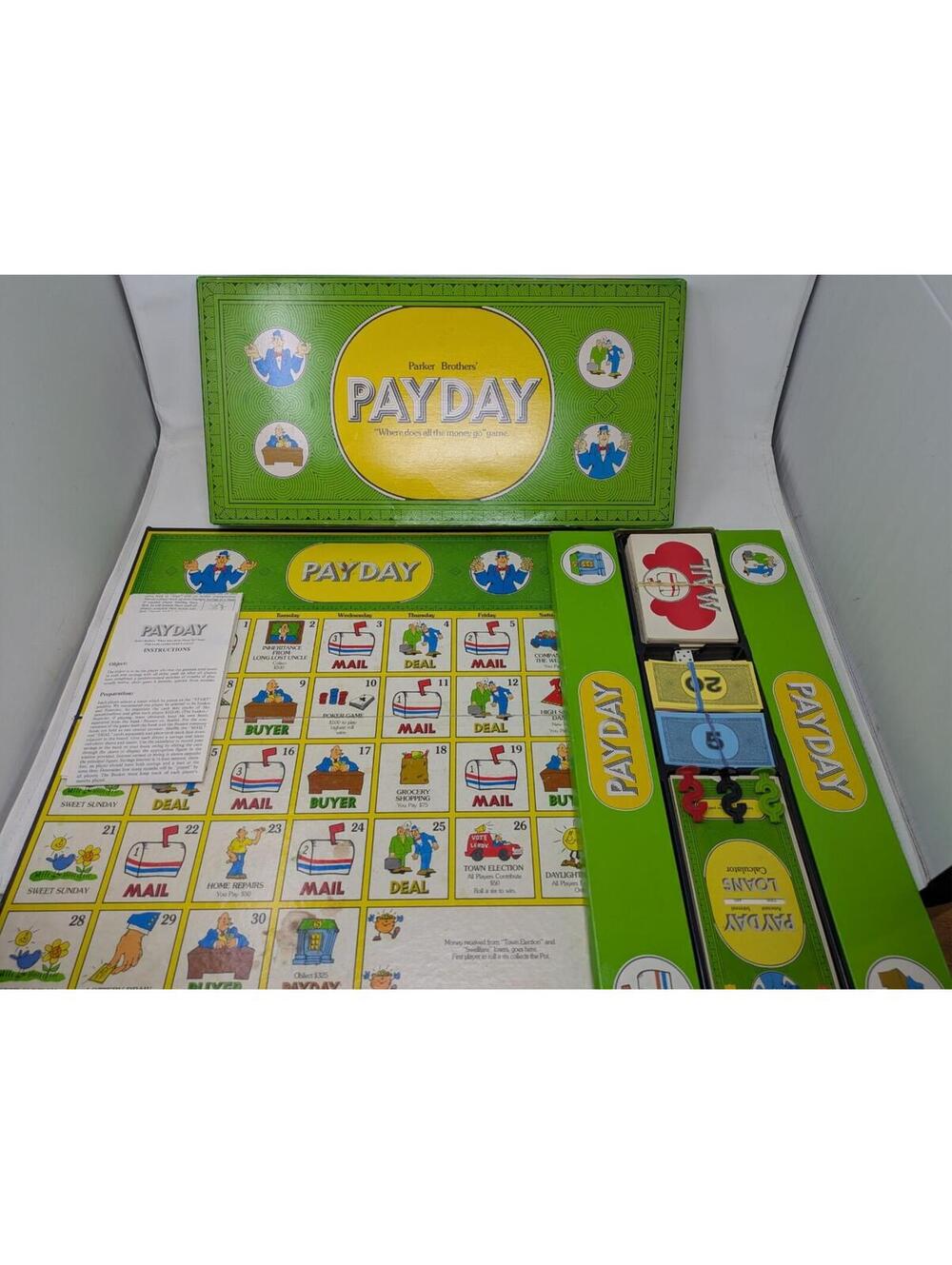 Payday Board Game 1974 Parker Brothers Canadian Version Complete Retro Family.